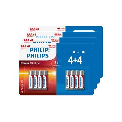 image Piles Philips LOT DE 32 PILES AAA