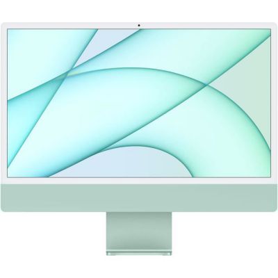 image Apple iMac 24" Vert 2021 (Puce Apple M1 - RAM 8Go - SSD 256Go - GPU 7 cœurs)