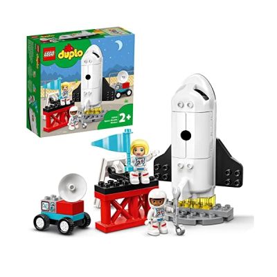 image LEGO 10944 DUPLO Town Mission de la navette spatiale Jouet fusée avec figurines d'astronautes