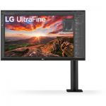 image produit LG ERGO UltraFine 27UN880P-B Ecran PC 4K 27" - dalle IPS résolution 3840x2160, 5ms 60Hz, DisplayHDR™400, sRGB 99%, pied ergonomique réglable, USB-C (60W), haut-parleurs