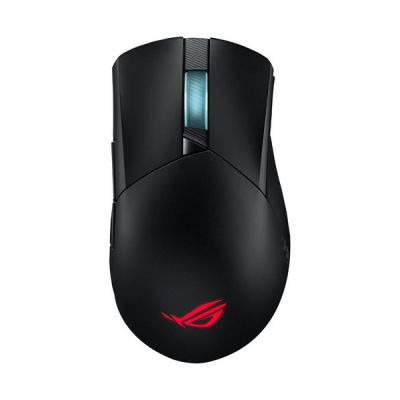 image ASUS ROG Gladius III Wireless Gaming Mouse, 3 Connection Modes - Wired / Bluetooth / RF 2.4 GHz, 19,000 DPI Optical Sensor, 6 Programmable Buttons, RGB, 85 Hour Battery Life, Ergonomic, Black
