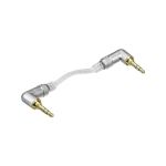 image produit FiiO L17 Audiophile coudé 3,5 mm vers câble Audio stéréo 3,5 mm Argent