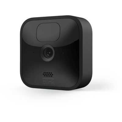 image Blink Outdoor, Caméra de surveillance HD sans fil, résistante aux intempéries, avec deux ans d'autonomie et détection des mouvements | Caméra supplémentaire | Sync Module 2 requis