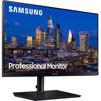 image Samsung Ecran PC Professionnel 27'' Série T85F Noir, Dalle IPS, WQHD (2560 x1440), HDMI, Display Port, USB, Pied HAS et Fonction Pivot