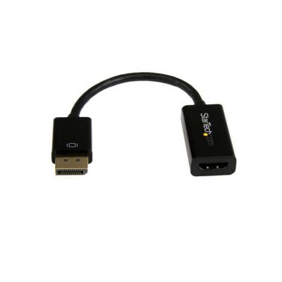 image StarTech.com Adaptateur DisplayPort vers HDMI - Convertisseur Vidéo DP Actif 4K 30Hz vers HDMI - Câble d'Adaptation pour Moniteur/TV/Écran HDMI - Adaptateur Ultra HD DP 1.2 vers HDMI 1.4 (DP2HD4KS)