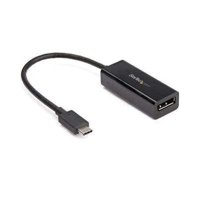 image StarTech.com Adaptateur USB Type-C vers DisplayPort 8K 30 Hz - Convertisseur USB-C vers DP - Compatible Thunderbolt 3 - HBR3 (CDP2DP14B)