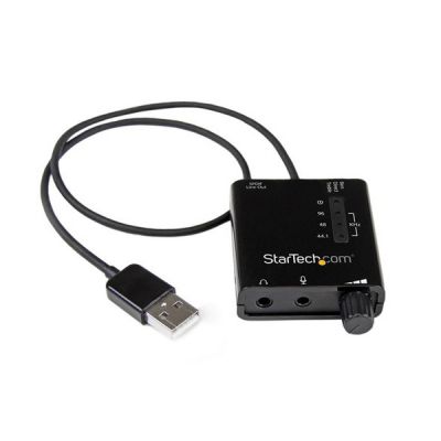 image StarTech.com Carte son externe USB avec audio SPDIF numérique - Convertisseur DAC USB audio (ICUSBAUDIO2D)