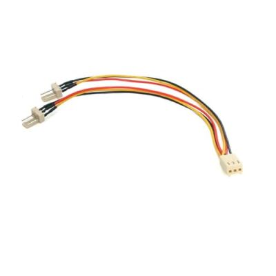 StarTech.com Câble Y d'alimentation pour Ventilateur TX3 - Câble Répartiteur 3 broches pour PC -15cm (TX3SPLITTER)