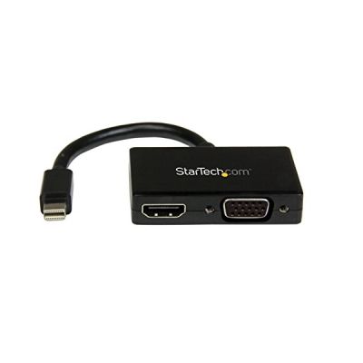 StarTech Adaptateur Voyage 2-en-1 Mini DisplayPort vers HDMI/VGA, 1080p