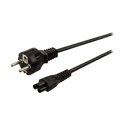 image StarTech.com Câble d'Alimentation en Trèfle (PC Portable) 2 m - Schuko CEE7 vers IEC 320 C5 (Tripolaire) (PXTNB3SEU2M)