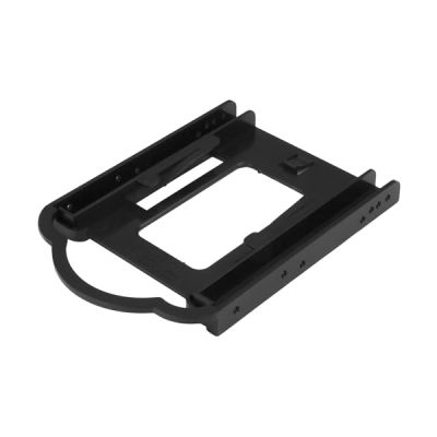 StarTech.com Support de Montage pour HDD/SDD 2.5" pour Baie de Lecteur 3.5" - Installation sans Outil - Support d'Adaptation pour Disque Dur 2.5" SSD (BRACKET125PT)