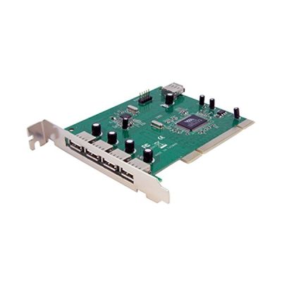 image StarTech.com Carte Adaptateur PCI vers 7 Ports USB 2.0 - Interne Externe (PCIUSB7)