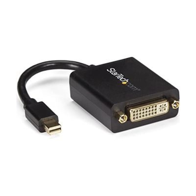 image StarTech.com Adaptateur Mini DisplayPort vers DVI - Convertisseur Mini DP à DVI-D - Vidéo 1080p - Certifié VESA - mDP ou TB 1/2 Mac/PC vers moniteur DVI - Câble mDP 1.2 vers DVI Single-Link (MDP2DVI)