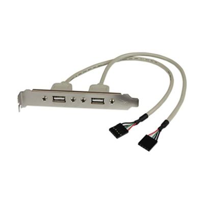 StarTech.com USBPLATE Adaptateur de plaque femelle 2 ports USB A