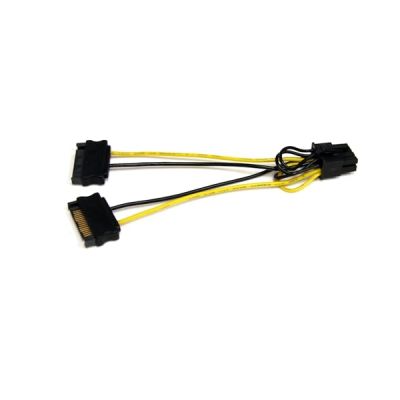 StarTech.com SATPCIEX8ADP Câble d'alimentation SATA vers Carte vidéo PCI Express 8 Broches 15,2 cm