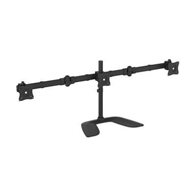 image StarTech.com Support de bureau articulé pour trois écrans en acier robuste et aluminium (ARMBARTRIO2)