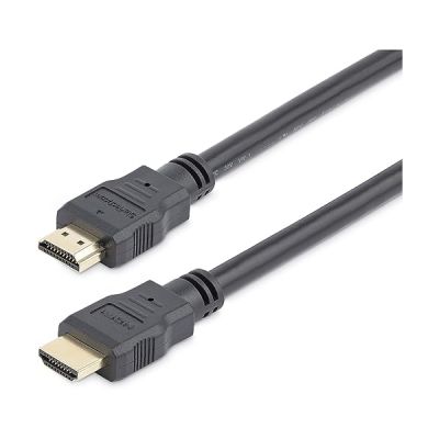 image StarTech - 3m High Speed HDMI Cable - Ultra HD 4k x 2k HDMI Cable M M - Câble vidéo Audio - HDMI - 28 AWG - HDMI 19 Broches (M) - HDMI 19 Broches (M) - 3 m - blindé - Noir