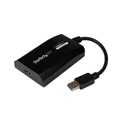 image StarTech.com Carte graphique externe USB 3.0 vers HDMI - Adaptateur Graphique Vidéo Double Écran/Multi-écrans Externe USB 3.0 vers HDMI pour Mac et PC – Certifié DisplayLink – HD 1080p (USB32HDPRO)