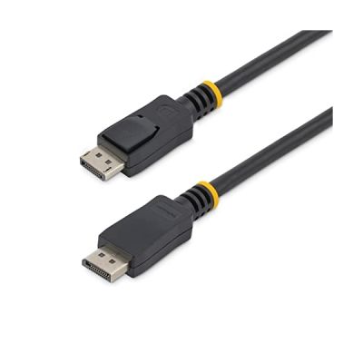 image StarTech.com Câble DisplayPort 1.2 de 5 m - Câble DisplayPort Certifié VESA 4K x 2K Ultra HD - Câble DP à DP pour Moniteur - Cordon Vidéo/Affichage DP - Connecteurs DP à Verrouillage (DISPL5M)