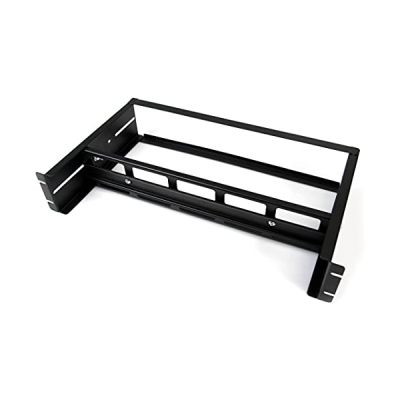 image StarTech.com Kit de Rail DIN 2U pour Rack Standard 19" - Rail DIN pour Montage en Rack à Profondeur Réglable avec Rails Top Hat, Mini, G, Capacité de Poids de 12.5kg (ADJDINKIT)