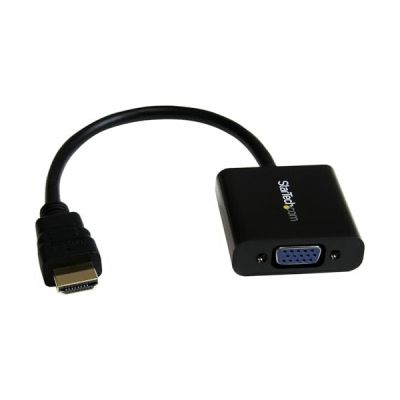 StarTech Adaptateur Actif HDMI vers VGA, 1920x1080 60Hz, M/F (HD2VGAE2)