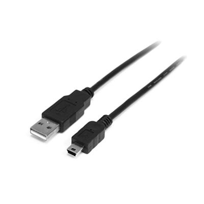 image StarTech.com Câble USB 2.0 A vers Mini B de 50 cm - Cordon USB A vers USB Mini B de 0,5 m - M/M (USB2HABM50CM)