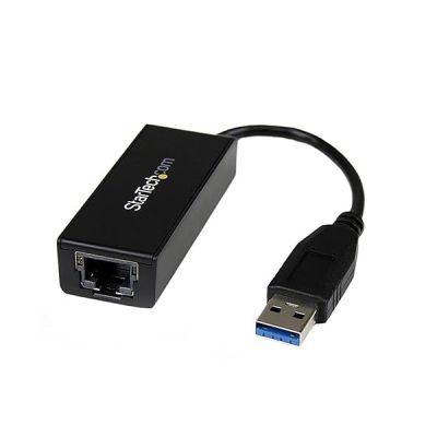 image StarTech.com Adaptateur USB 3.0 vers Gigabit Ethernet - Convertisseur Réseau 10/100/1000 NIC - Adaptateur Réseau USB vers RJ45 pour PC Portables et de Bureau - Alimenté par Bus USB (USB31000S)