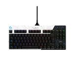 image produit Logitech G Pro K/DA Clavier Gamer Mécanique, Design Tenkeyless Ultra Portable, Câble USB Détachable, Touches Rétroéclairées LIGHTSYNC RVB, Edition Officielle League of Legends, Francais AZERTY - Noir