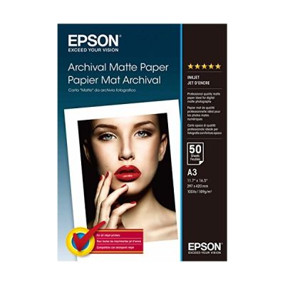 Archival Matte Paper Papier mat A3 (297 x 420 mm) 189g/m2 50 feuilles