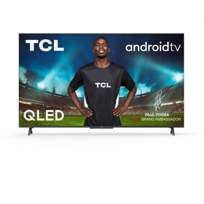 image TCL TV 50C721 - TV QLED UHD 4K - 50- (127cm) - Dolby Vision - Android TV - son Dolby Atmos - 3 x HDMI 2.1 - Aluminium brossé
