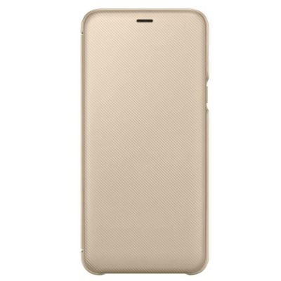 image Samsung EF de wa605 Portefeuille Cover pour Galaxy A6 Plus Gold