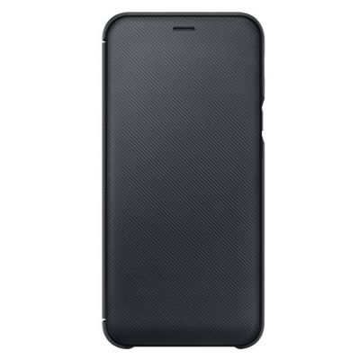 image Samsung EF-WA600 Etui Folio à rabat Flip Wallet pour Smartphone Galaxy A6 - Noir