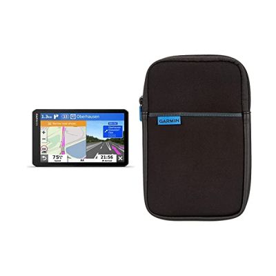 image Garmin dezl LGV700 MT-D EU - GPS Poids Lourds - 6.95 Pouces - Carte Europe 46 pays – Trafic intégré - Répertoire de services - Appels Mains Libres – Commande vocale