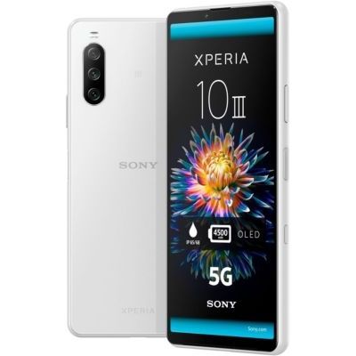 Smartphone Sony Xperia 10 III Double SIM 128 Go 5G Blanc