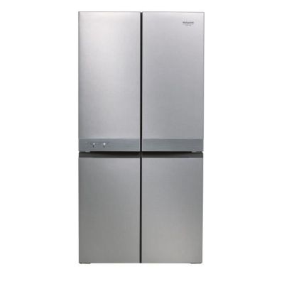 image HOTPOINT HAQ9E1L - Réfrigérateur multiportes, 591 L (384 L + 207 L), 187,5 X 90,9 X 69,7 cm, Inox, A+, Total No Frost