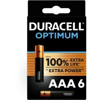 image Pile Duracell AAA x6 Optimum