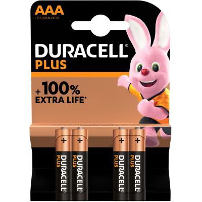 image LR03/AAA/MN2400 1.5V BL/4 DURACELL PLUS 100%