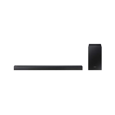image Samsung HW-R450 haut-parleur soundbar 2.1 canaux 200 W - Haut-parleurs soundbar (2.1 canaux, 200 W, DTS,Dolby Digital, Caisson de basse actif, Avec fil &sans fil, 15 W)