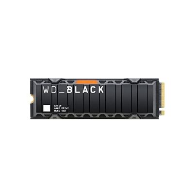 WD_BLACK SN850 500GB M.2 2280 PCIe Gen4 NVMe Gaming SSD with Heatsink - Works with PlayStation 5 up to 7000 MB/s read speed