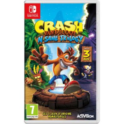 image Jeu Crash Bandicoot N.Sane Trilogy sur Nintendo Switch