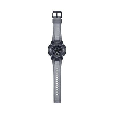 image Casio Mens Analogique-Digital Quartz Montre avec Bracelet en Plastique GA-2000SKE-8AER
