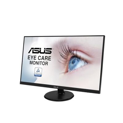 image ASUS VA27DQ - Ecran PC 27" FHD - Dalle IPS - 16:9 - 75Hz - 1920x1080 - 250cd/m² - Display Port, HDMI, VGA - Technologie ASUS Eye Care - Haut-parleurs, Noir