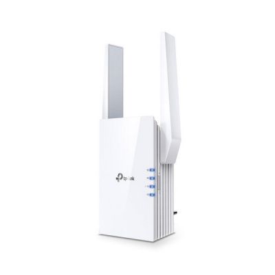 image TP-Link Répéteur WiFi 6 Mesh (RE605X), Amplificateur WiFi AX1800, WiFi Extender, WiFi Booster, 1 Port Ethernet Gigabit, Compatible avec toutes les box internet
