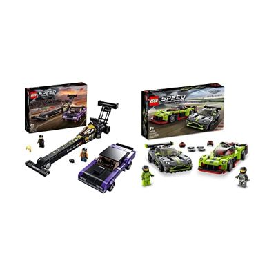 image LEGO 76904 Speed Champions Set Mopar Dodge//SRT Top Fuel Dragster & 1970 Dodge Challenger T/A