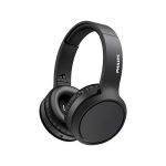 image produit Philips Audio H5205BK/00 Casque Bluetooth sans Fil Supra-Aural avec Microphone et Bouton D'amplification des Basses (29 Heures D'autonomie, Charge Rapide) Circum aural