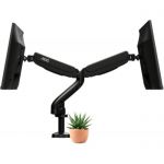 image produit AOC AS110D0 Monitor Arm Dual up to Max. 27inch 520mm 100mm Double