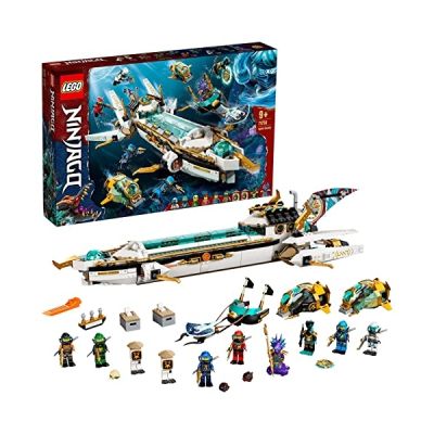 LEGO 71756 Ninjago L’Hydro Bounty: sous-Marin avec Mini Figurines Kai et NYA, Aventure sous-Marine Ninja pour Enfants de 9 Ans et Plus, Cadeau Unique pour Fans de Ninjago
