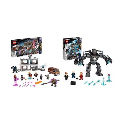 LEGO Marvel Avengers - 76192 - Kit de construction à collectionner - Scène de bataille au composé des Avengers - Nouveau 2021 (527 pièces), 6332682