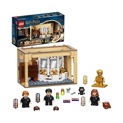 image LEGO 76386 Harry Potter Poudlard : l’Erreur de la Potion Polynectar, Jeu de Construction avec Mini Figurines édition 20ème Anniversaire