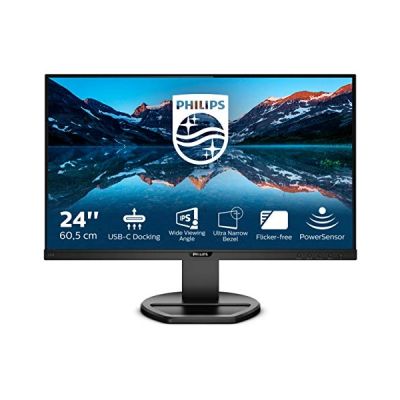 Philips Monitors 243B9/00 LCD Écran PC avec USB-C 60,5 cm 23,8" Noir image Philips Monitors 243B9/00 LCD Écran PC avec USB-C 60,5 cm 23,8" Noir
